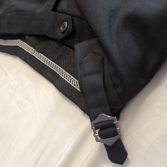 9Tailors bash print tuxedo in Maroon and Black - Picture 11 of 13